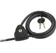CABLE ANTIVOL AJUSTABLE LONG 180 Ø10MM