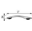 SEUIL MULTI-NIVEAU ADHESIF 27 BUTYLE CHATAIGNIER