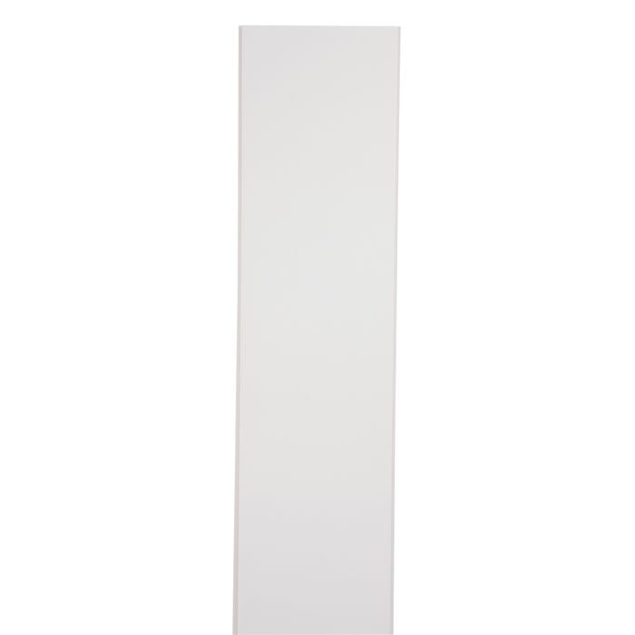 Lambris PVC décor blanc brillant L.2600 x l.375 x Ep.8 mm - colis de 3,9 m² 1