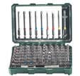 Coffret 71 embouts vissage METABO Assortiment PH PZ TORX HEXA et porte embout 626704000