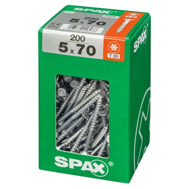 VIS AGGLO SPAX TF TX 5X70 WIROX X200 1