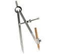 Compas porte crayon