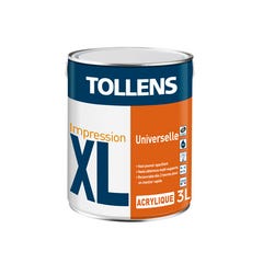 Sous-couche universelle acrylique 3 L - TOLLENS XL 