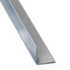 Cornière aluminium laqué noir l.15 x Ep.15 mm, L.250 cm 1
