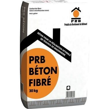 Béton fibre 30 kg - PRB 1