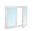Fenêtre PVC 2 vantaux H.115 x L.100 cm - CLOSY