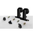 RAIL EN APPLIQUE DÉCO NOIR MTK BO S09