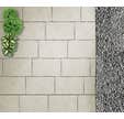 Carrelage extérieur 33 x 50 cm ABBAZIE GRIP BLANC