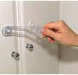 Loquet souple multi-surface protection rangement