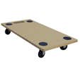Support roulant 30 x 58 cm