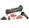 Outil multifonctions sans fil 18V METABO sans batterie ni chargeur + 14 Accessoires MT18LTX Multitool en coffret Metaloc 613021840