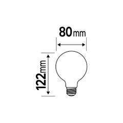 Ampoule LED E27 blanc chaud - ZEIGER 2