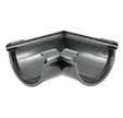 Angle mixte PVC ardoise développé 25
