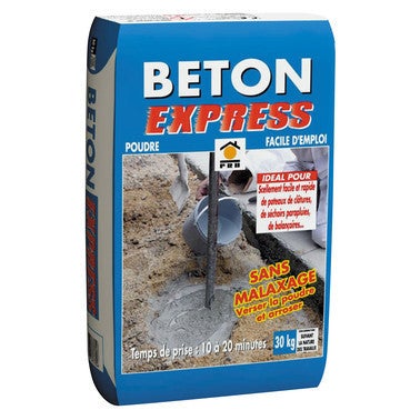 sac de beton tout pret bricoman