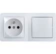 Va et vient + 2P+T blanc Alrea - SCHNEIDER ELECTRIC