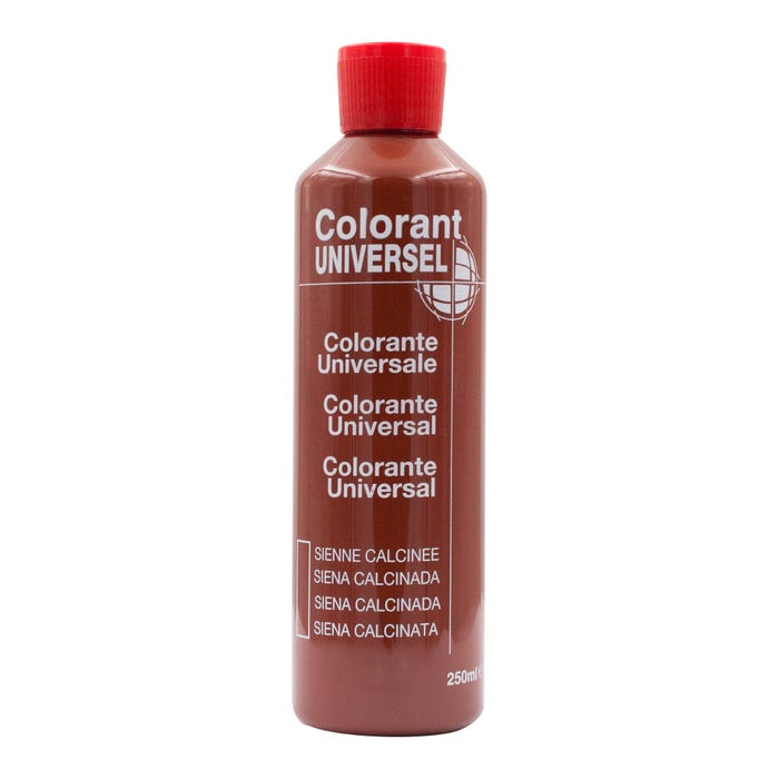 Colorant universel pour peinture aqueuse ou solvantée sienne calcinee 250 ml - RICHARD COLORANT 0