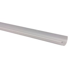 Gouttière demi-ronde PVC grise Dév.250 mm Long.4 m - GIRPI 0
