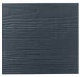 Clin pour bardage gris anthracite L.3600 × l.180 × Ep.8 mm HardiePlank Cedar