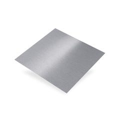 Tôle aluminium anodisé brossé épaisseur 0,5mm 500x1000mm