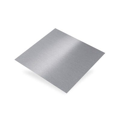 Tôle aluminium anodisé brossé épaisseur 0,5mm 500x1000mm 0