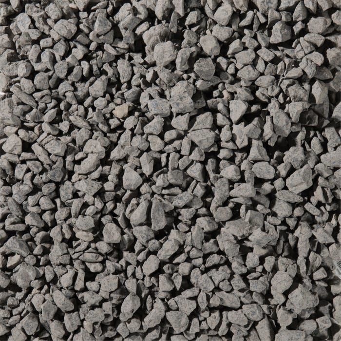 Sac gravier calcaire décoratif noir 6/14 mm, 35 kg 0