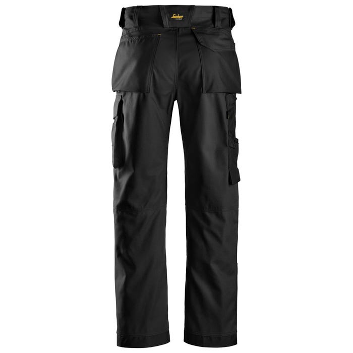 Pantalon de travail noir T.44 Canvas+ - SNCIKERS 0