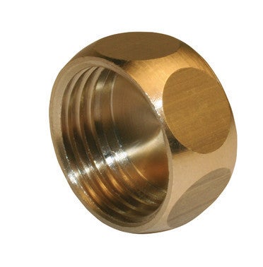 Riisoyu Lot De 4 Bouchons En Laiton 1/2" Avec Anneau En Caoutchouc - Filetage Extérieur - Pour Conduites D'eau, Radiateurs, Chauffage