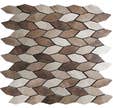 MOSAIQUE 30.5 X 30.5 CM HEXA LONG METAL BEIGE