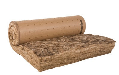 Rouleau Laine De Verre Revetue Kraft L 40 Ep 260 Mm R 6 5 Dim 3 6 X 1 2 M Bricoman