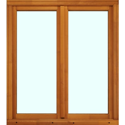 Fenêtre bois H.95 x l.120 cm ouvrant à la française 2 vantaux Pin 0