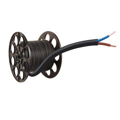 Cable électrique R2V 2x10 mm² au mètre - NEXANS FRANCE  1