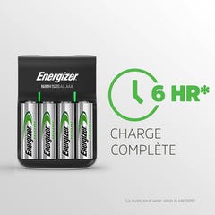 CHARGEUR + 4PILES AA USB 3