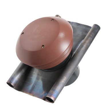 Chapeau De Toiture Diam 150 160 Mm 2 Capots Tuile Et Ardoise Autogyre Bricoman