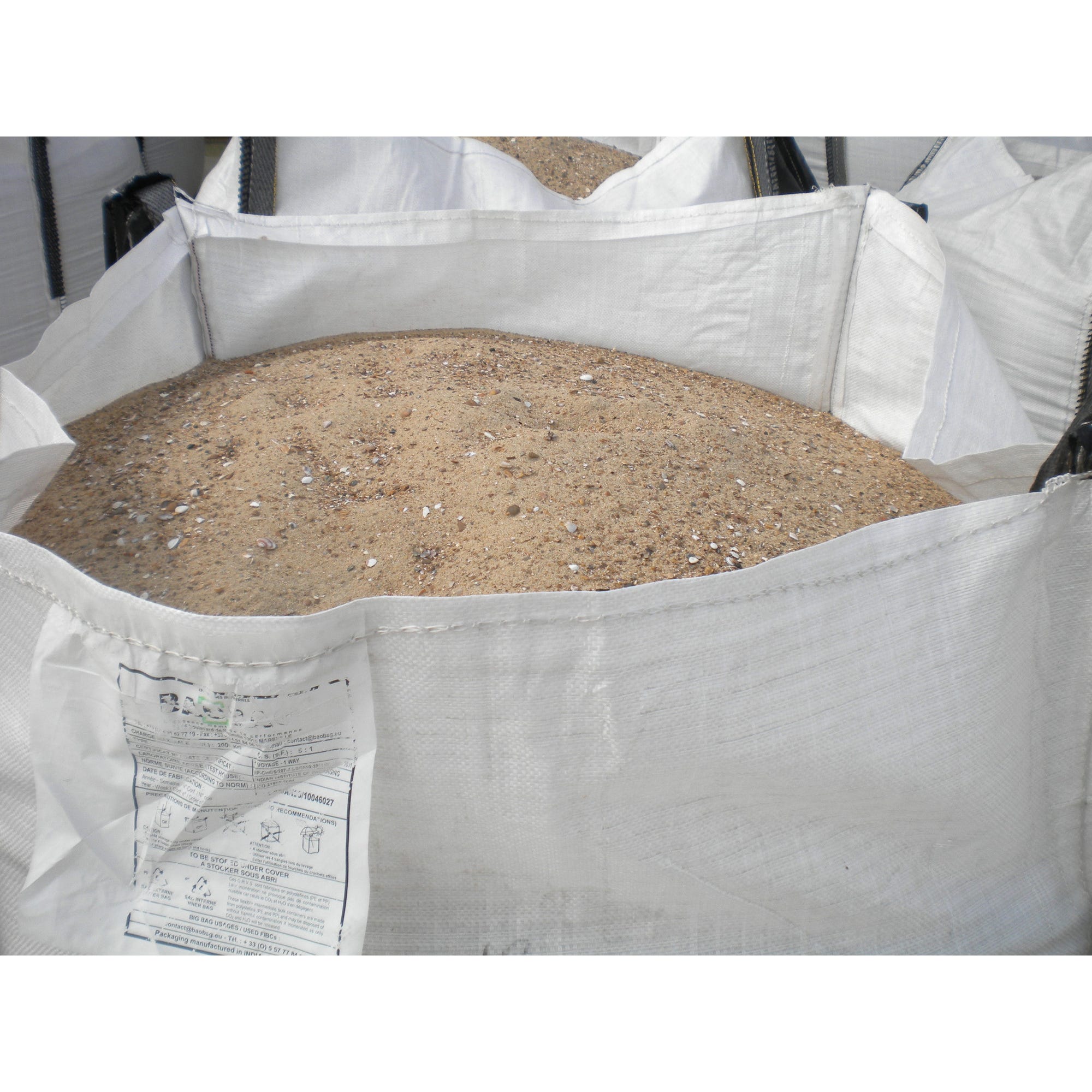 Big bag sable à maçonner 0/4, environ 400 kg 1