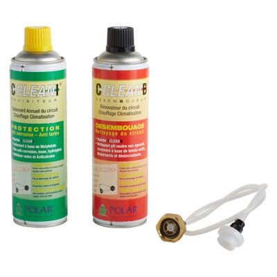 Kit de nettoyage et de protection du circuit de chauffage - POLAR 0