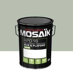 Peinture intérieure satin vert telemark teintée en machine 4L HPO - MOSAIK 1