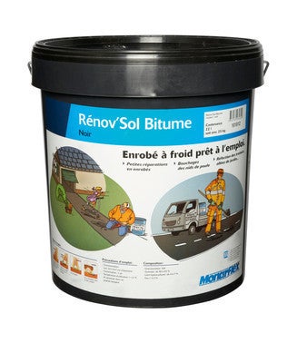 Enrobe A Froid Renov Sol Bitume Noir Bricoman