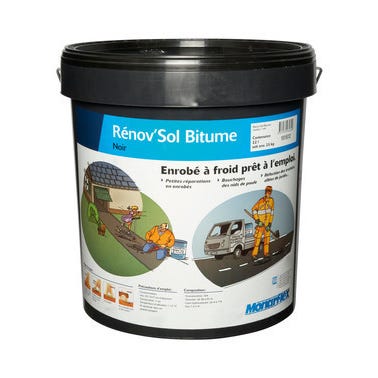Enrobe A Froid Renov Sol Bitume Noir Bricoman