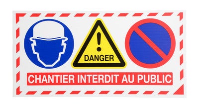 Panneau De Chantier 4 En 1 Bricoman