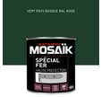 Peinture fer glycéro anti-rouille brillant vert basque RAL6005 0,5 L - MOSAÏK