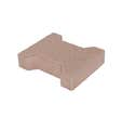PAVE I 16,5X19,8 CM, EP.4,5 CM SAUMON M2