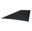 Plat pvc gris l250 x 3 x 0.25cm