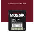 Peinture bois acrylique satin rouge basque RAL 3004 2,5 L - MOSAÏK