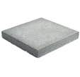 Chapeau Plat Pour Pilier béton 40x40 cm gris