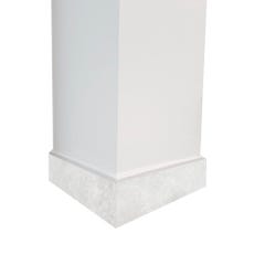 Plinthe carrelage effet béton H.9 x L.75 cm - Carnaby blanc (lot de 10) 1