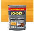 Lasure protection extrême 12 ans chêne doré 5 L + 20 % gratuit - BONDEX
