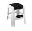 Tabouret 2 marches avec coffre de rangement