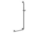 BARRE INOX DROITE EN L 45X120CM