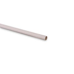 Tube rond PVC blanc Diam.10 x 1,2 mm L.100 cm 1