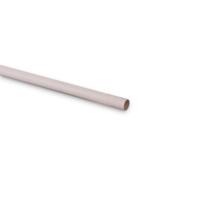 Tube rond PVC blanc Diam.10 x 1,2 mm L.100 cm 1